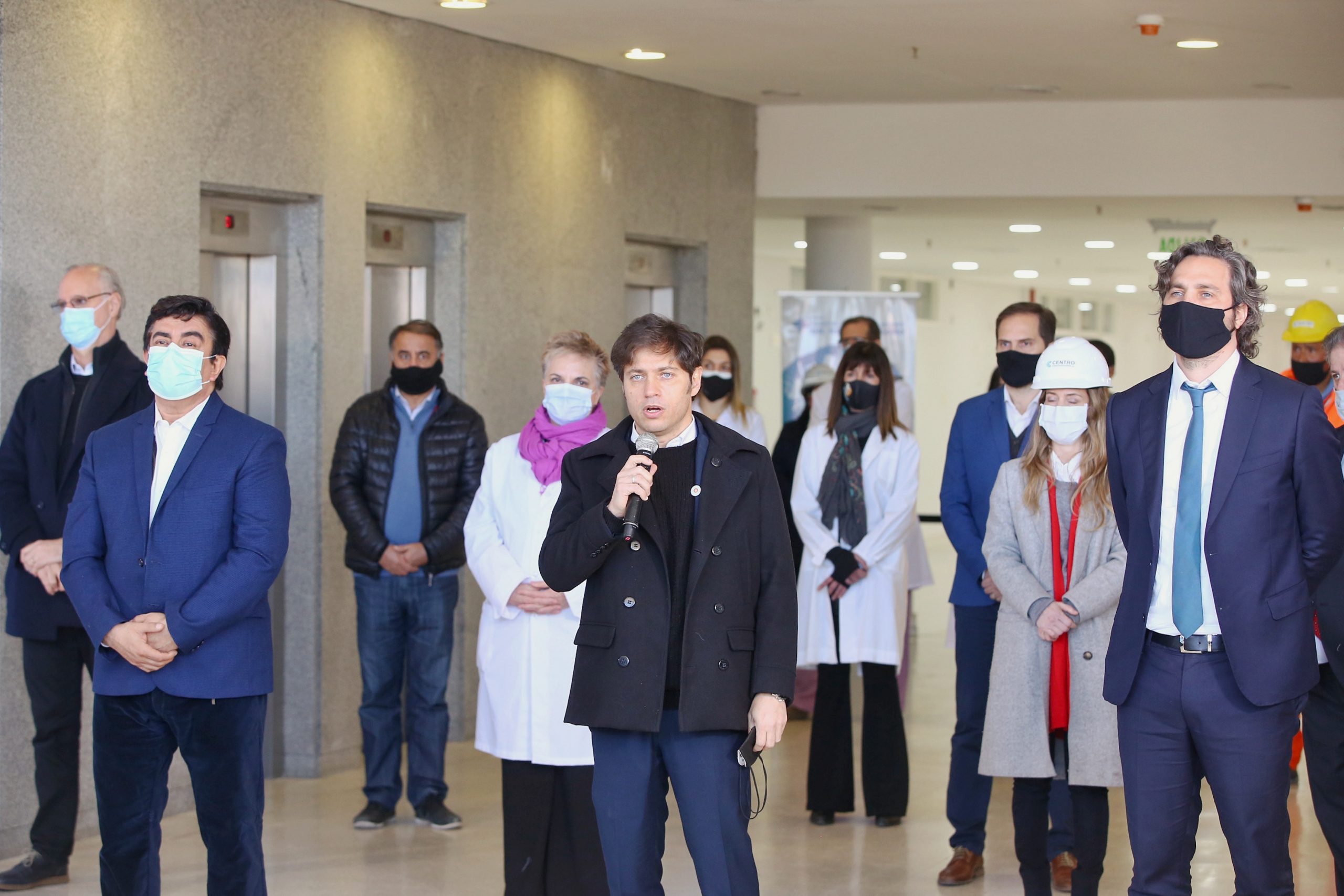 Kicillof participó de la inauguración del Hospital Doctor René Favaloro en La Matanza