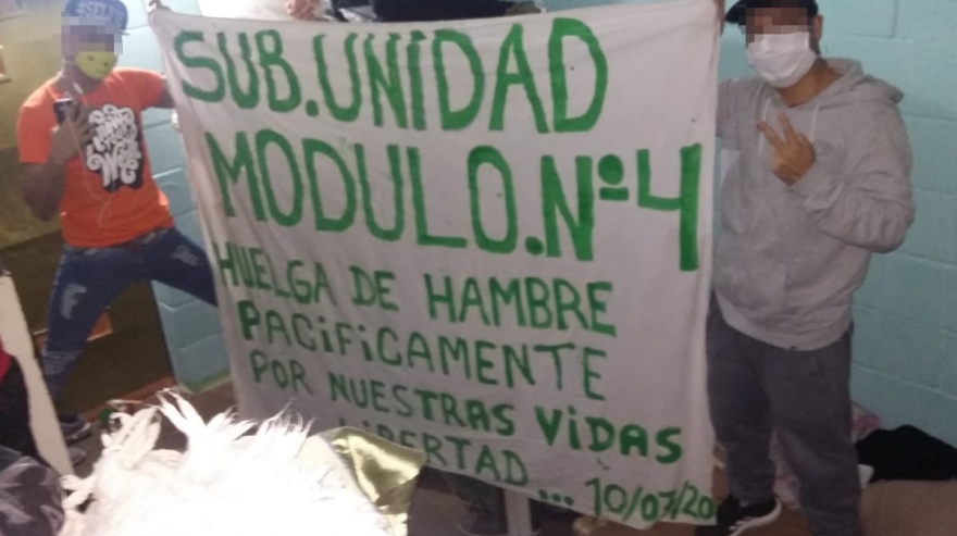 Detenidos de Bahía Blanca iniciaron una huelga de hambre