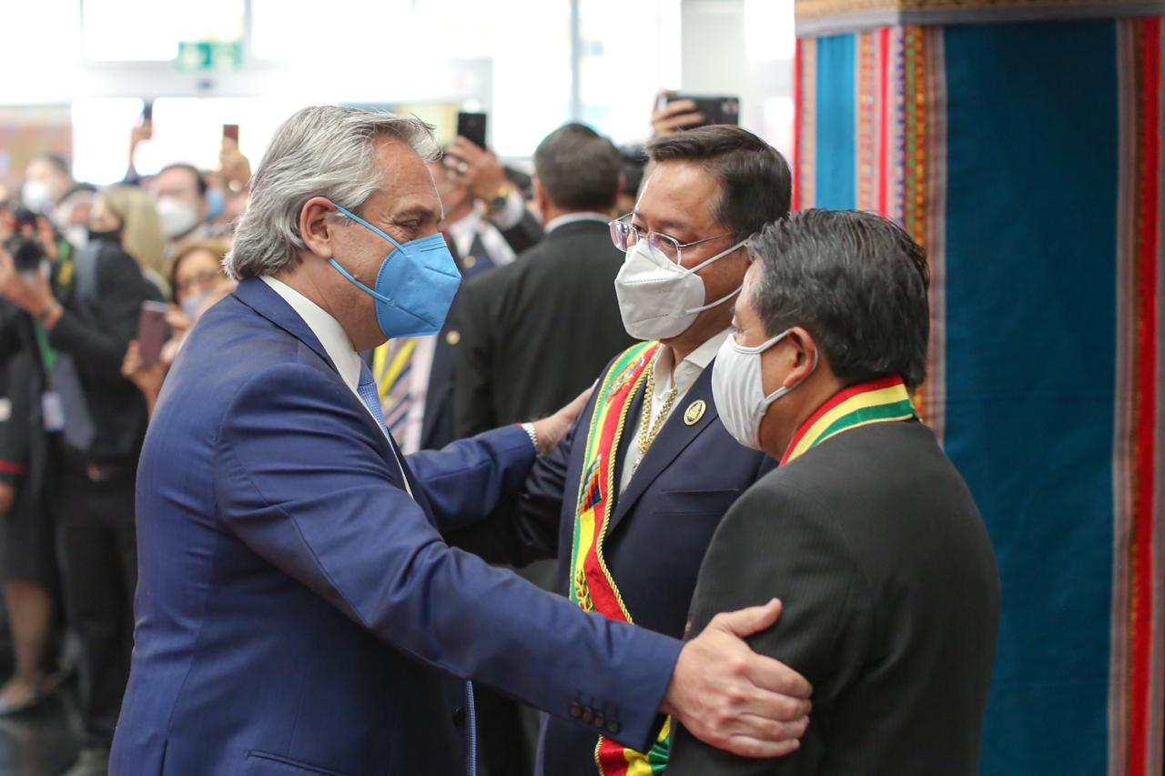 ”Es un día muy importante, Bolivia recupera la democracia”, dijo el Presidente