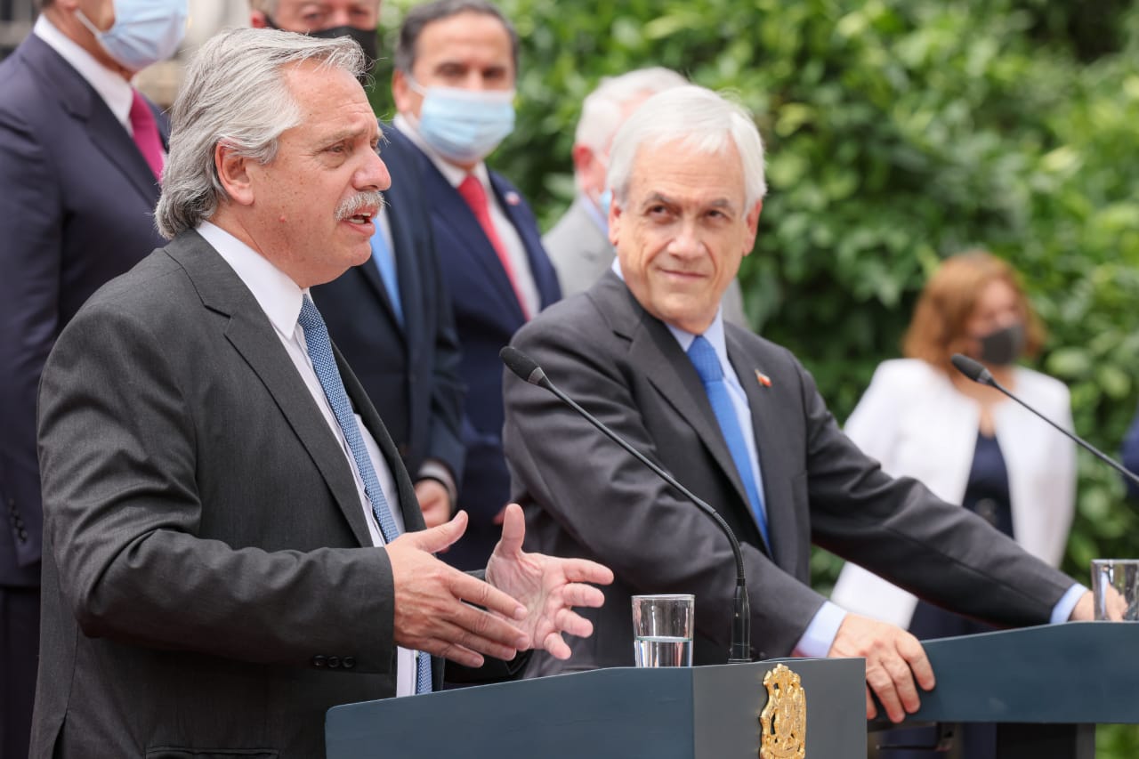“Argentina y Chile son países indisolublemente hermanados”, dijo el presidente Fernández