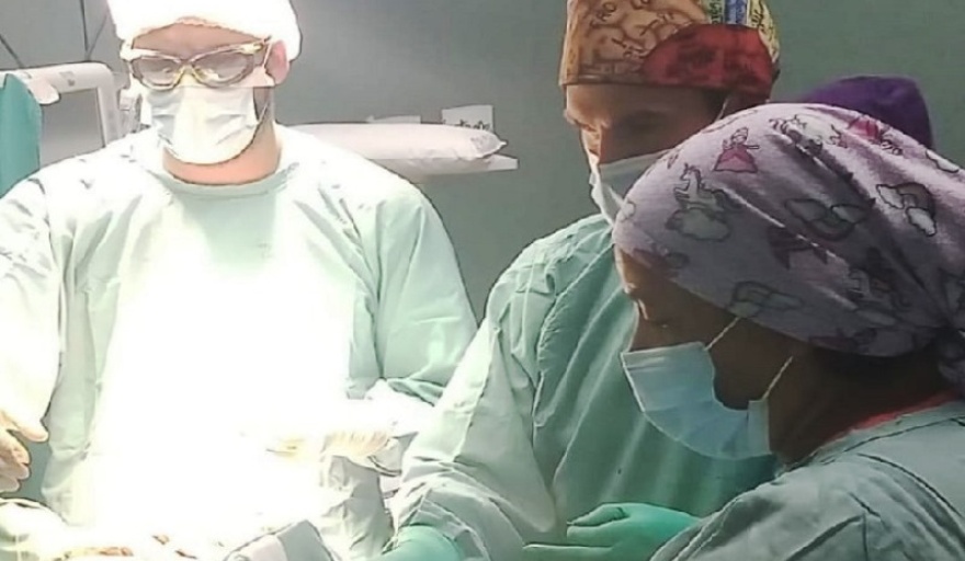 Por primera vez realizan una cirugía de cráneo a una niña en el hospital provincial de Azul