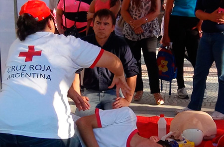 Primeros auxilios y RCP en al Cruz Roja