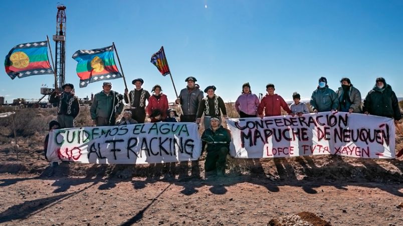 Confederación Mapuche bloqueó ingresos a Vaca Muerta en reclamo del relevamiento territorial
