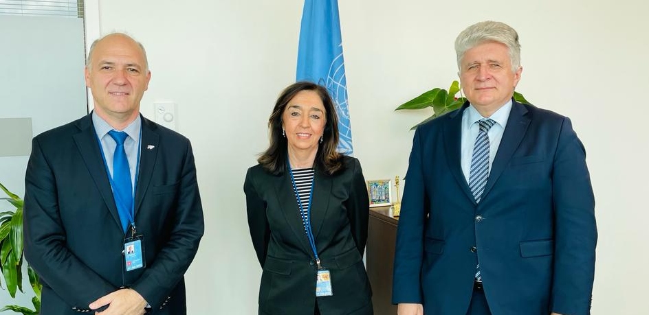 Buenos oficios y rechazo al despliegue de fuerzas kosovares en Malvinas en la agenda del secretario Carmona en la ONU