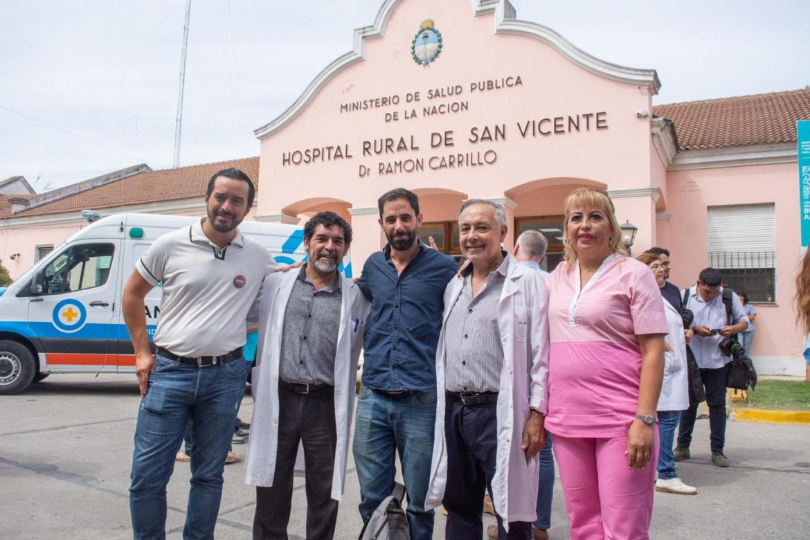 Para CICOP, la transferencia a la provincia del Hospital Ramón Carrillo de San Vicente es “un paso muy importante en el camino de la integración y la jerarquización del Sistema Público de Salud”