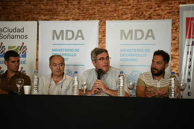 Javier Rodríguez destacó las acciones llevadas adelante por el MDA para recuperar y potenciar el cooperativismo en la Provincia 