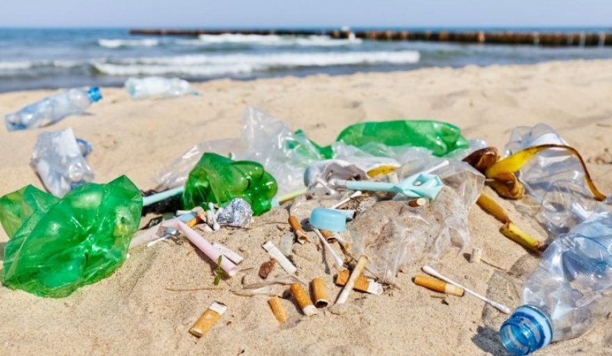 Según un censo, el plástico está presente en 7 de cada 10 residuos en la costa bonaerense