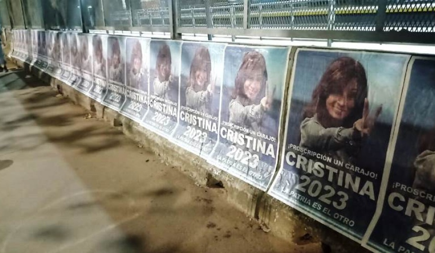 Lanzan campaña contra la proscripción a Cristina y clamando por su candidatura 2023