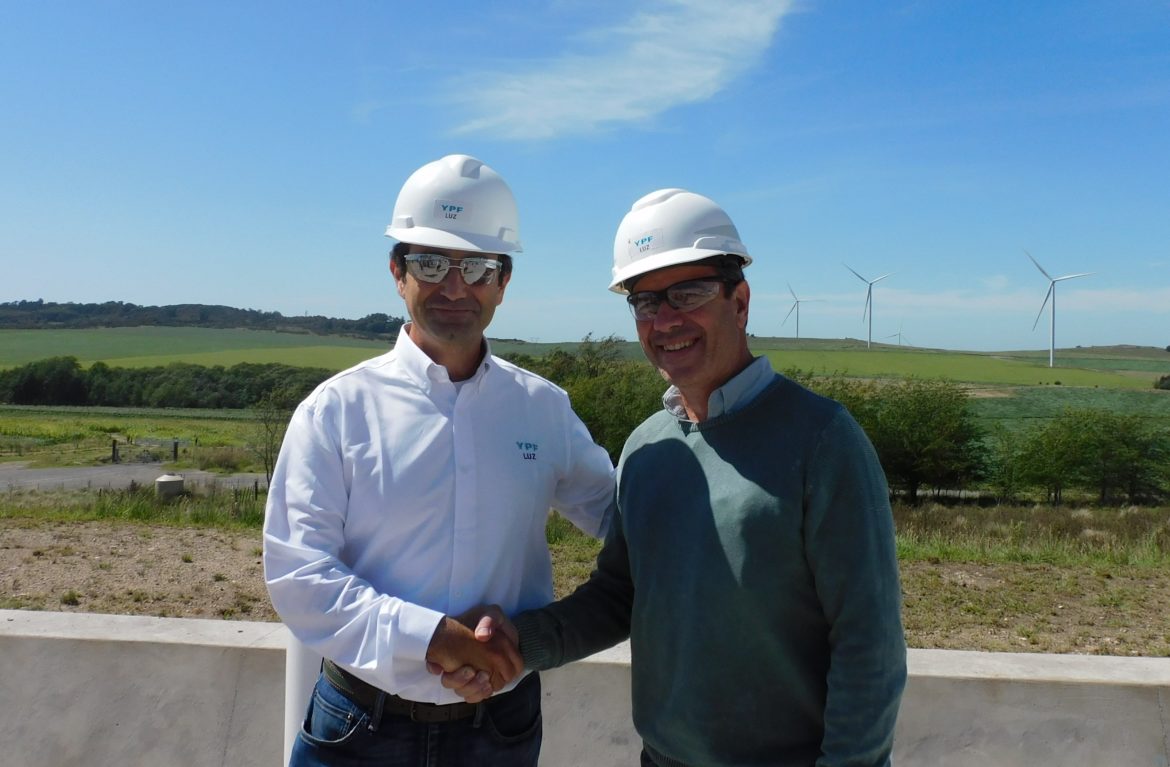 YPF Luz y Cementos Avellaneda se asocianpara desarrollar conjuntamente un proyecto eólico en Olavarría