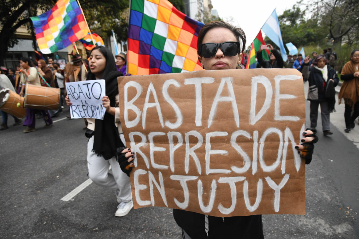 Se realizan hoy marchas y protestas en CABA por la represión en Jujuy
