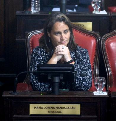 Informe de la labor legislativa de la senadora Lorena Mandagarán