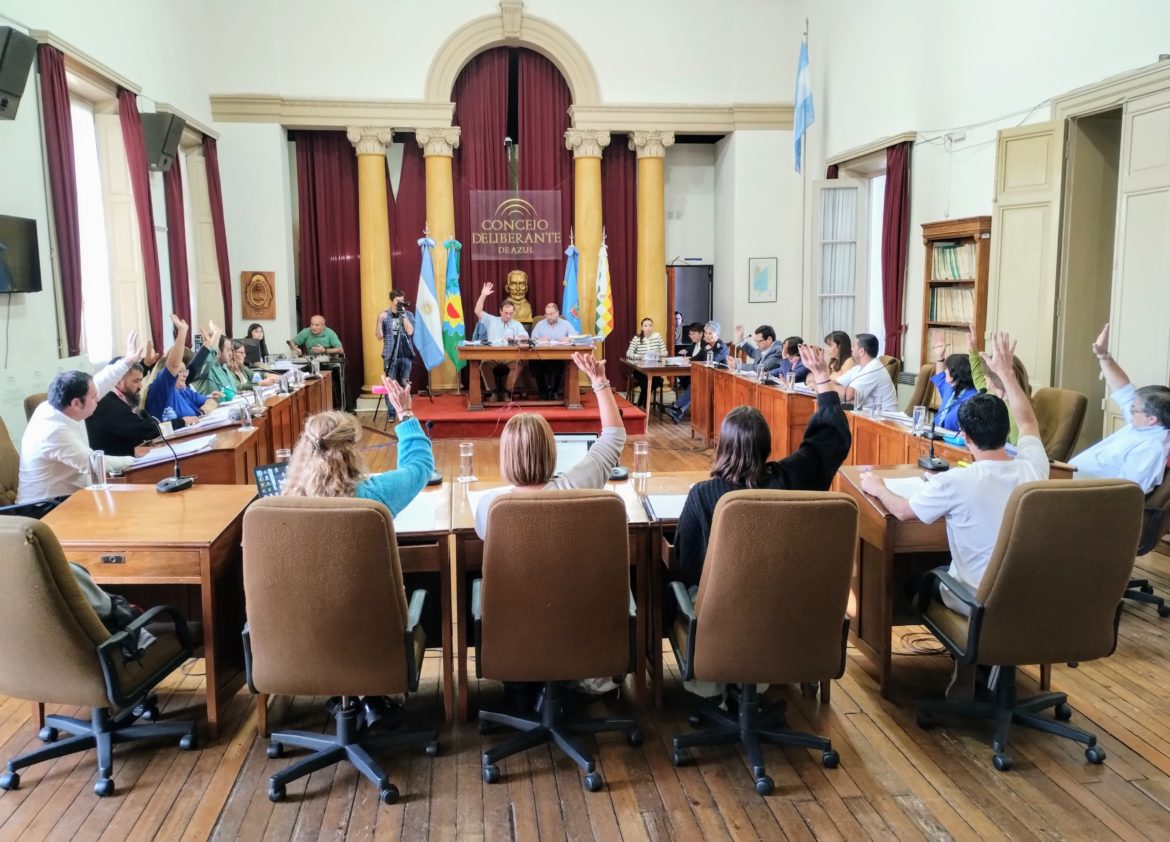 Tercera Sesión Ordinaria del Concejo Deliberante de Azul