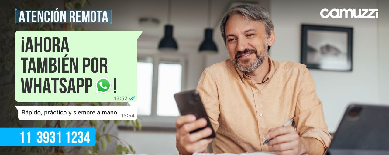 Lanzamiento de WhatsApp - Camuzzi